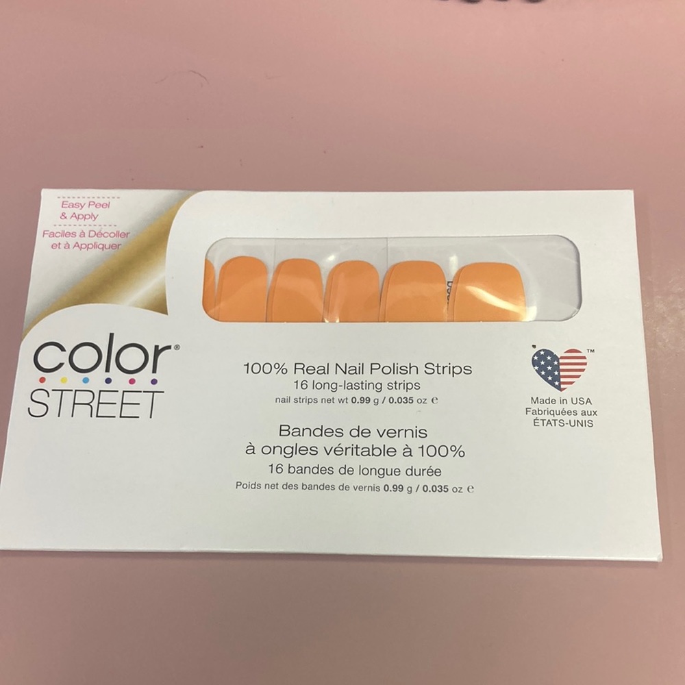 New in package Color Street nail strips in Nourish the Need shade